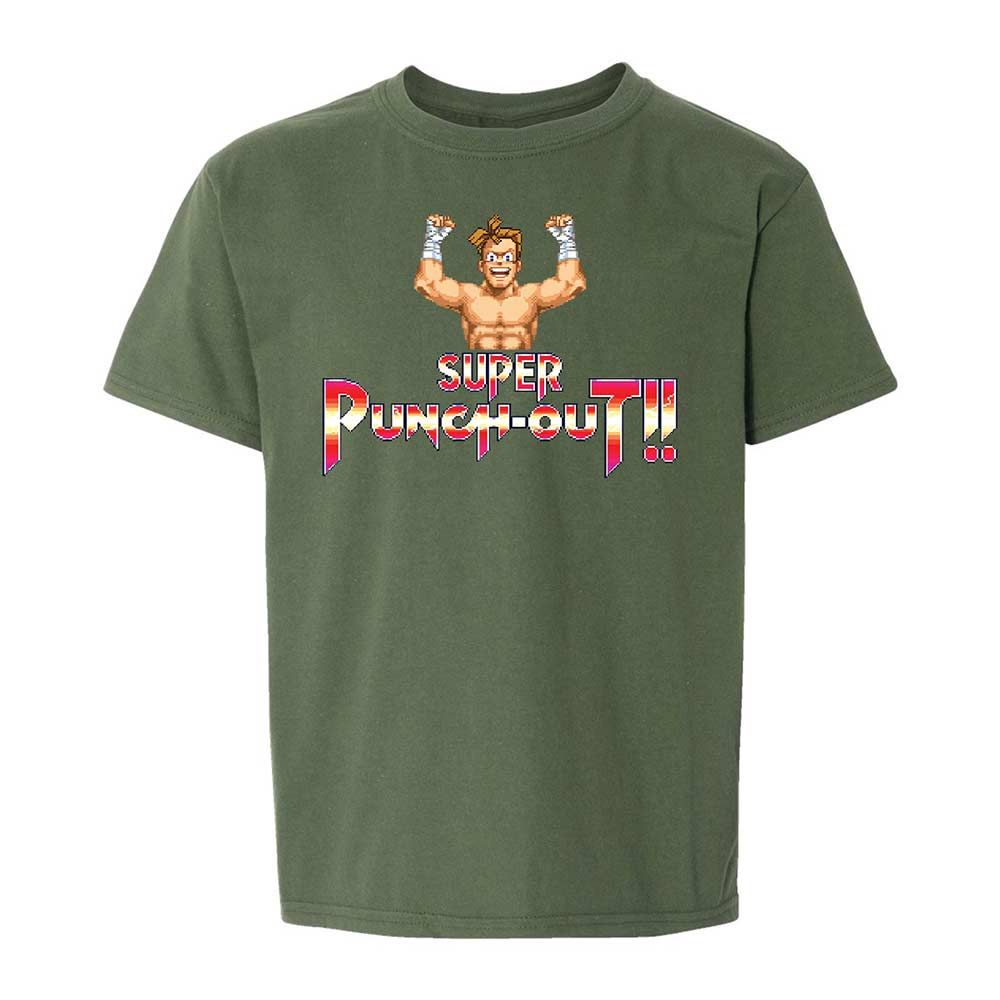 Kids T-Shirt - TJCVAQSY - Military Green - 20