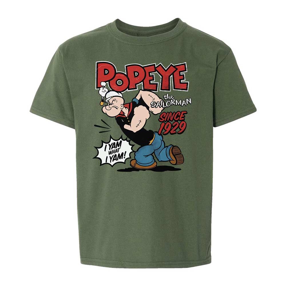 Kids T-Shirt - 8S3YAAX4 - Military Green - 20
