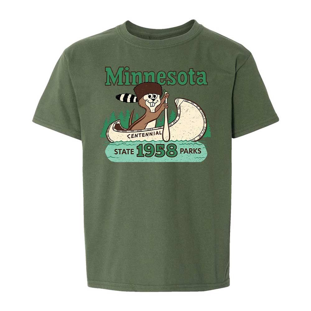 Kids T-Shirt - JQEXFWC5 - Military Green - 20