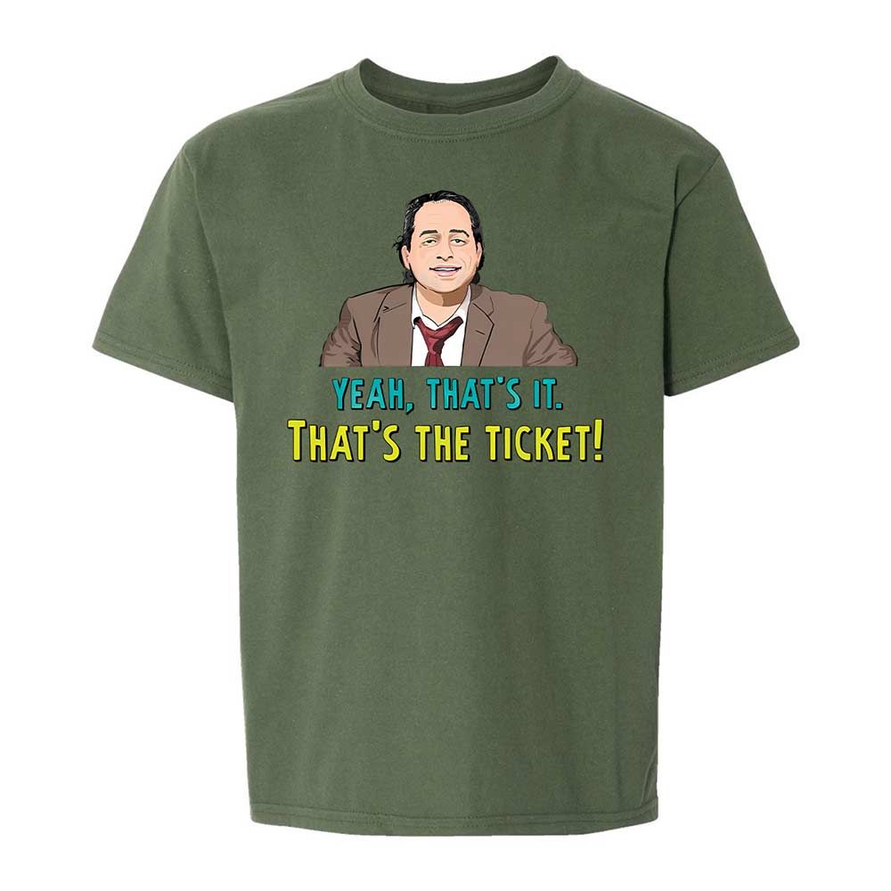 Kids T-Shirt - PJJFMAHX - Military Green - 20