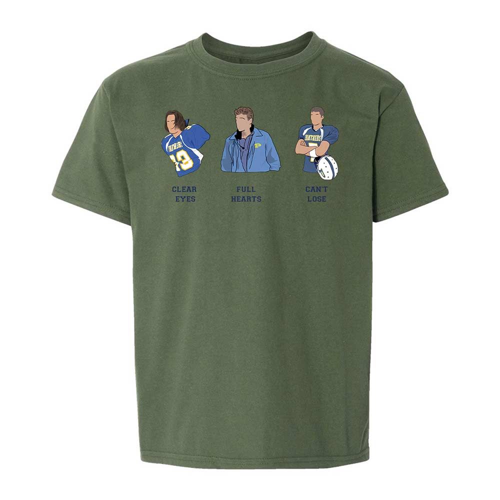 Kids T-Shirt - E6EM9UGV - Military Green - 20