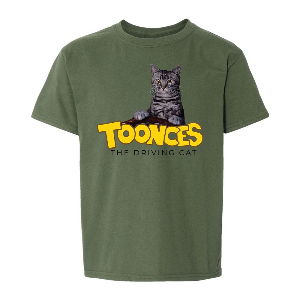 Toonces The Driving Cat - Military Green - 20