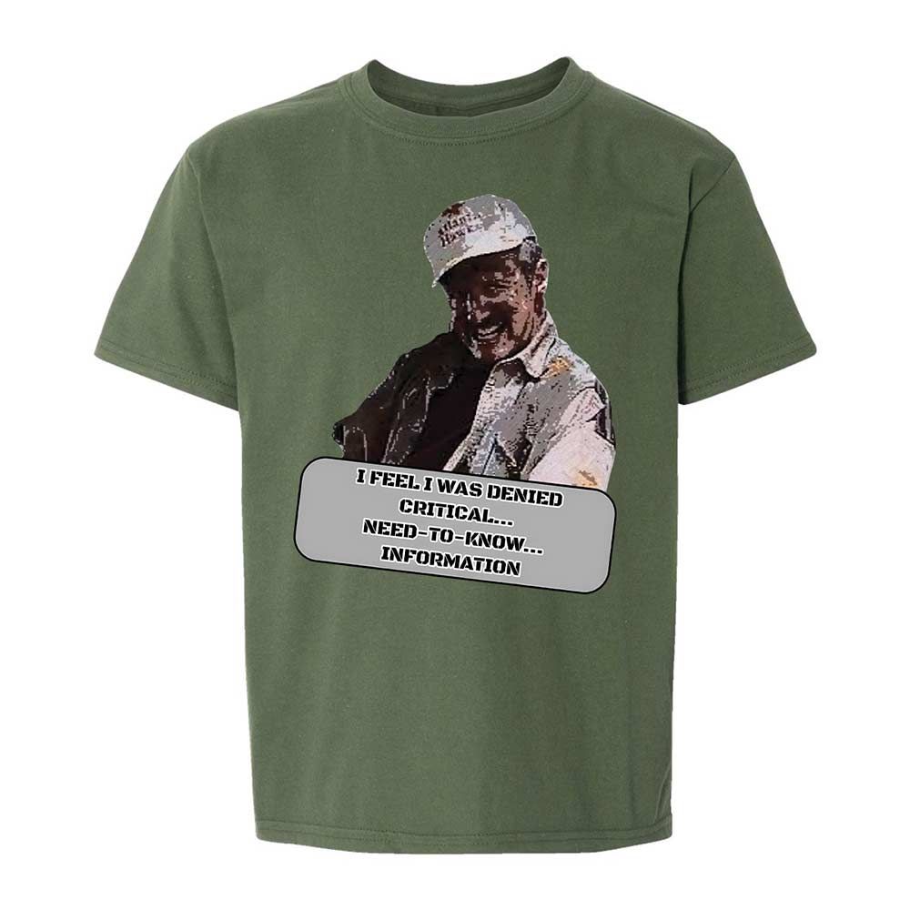 Need To Know Information - Military Green - 20