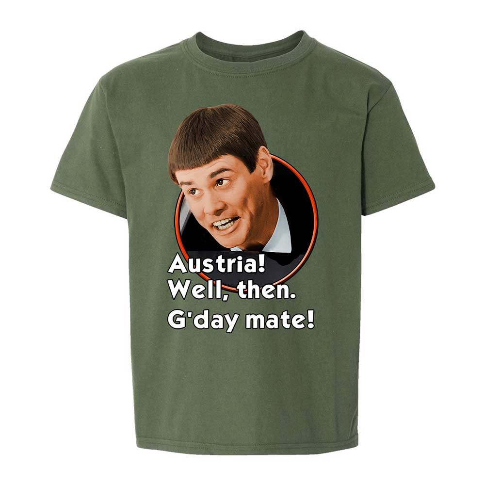 Kids T-Shirt - EZYZUJX8 - Military Green - 20