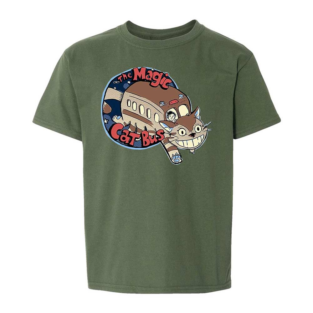 The Magic Catbus - Military Green - 20