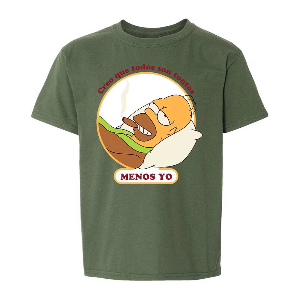 Everyone's stupid except me - Military Green - 20