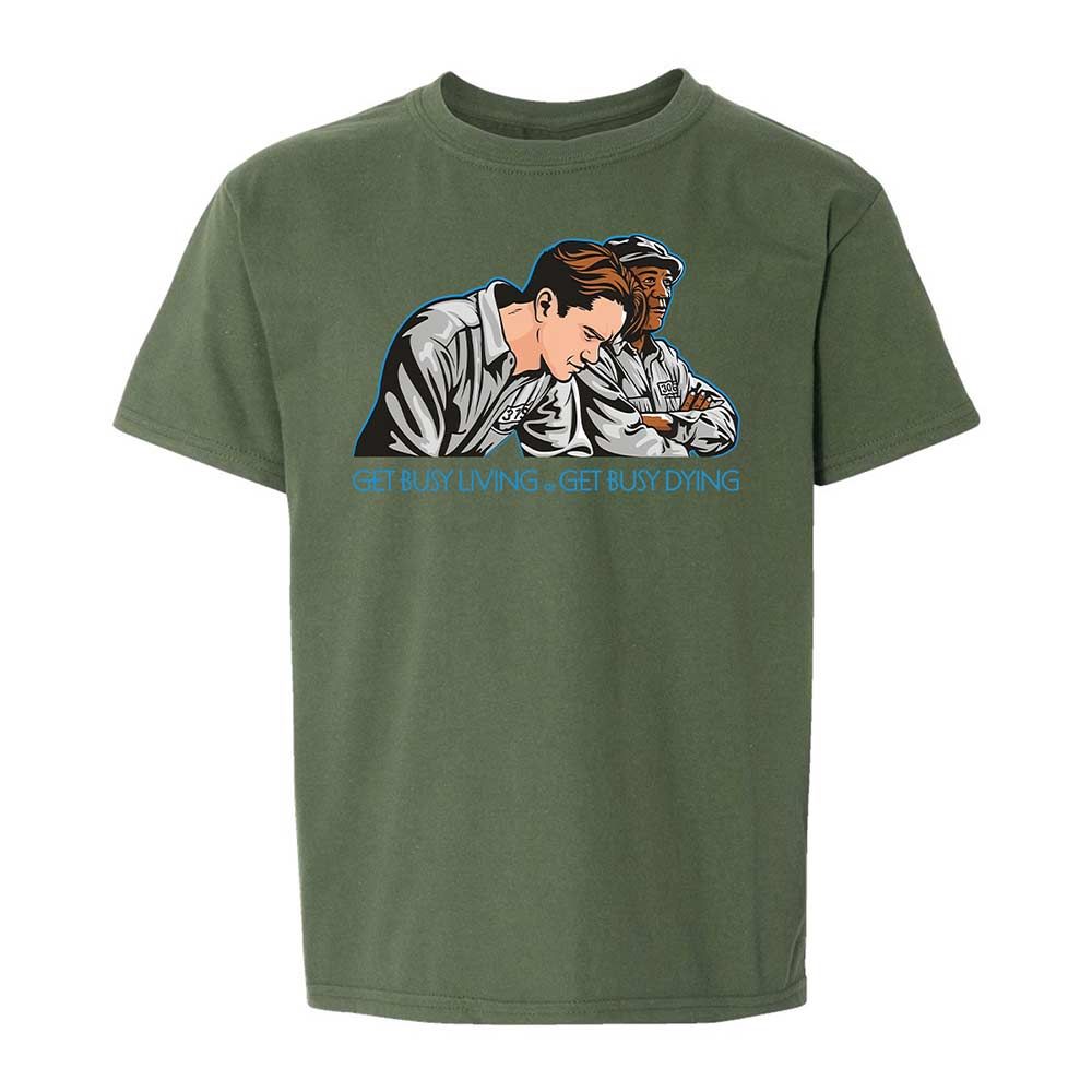 Get Busy Living - Military Green - 20