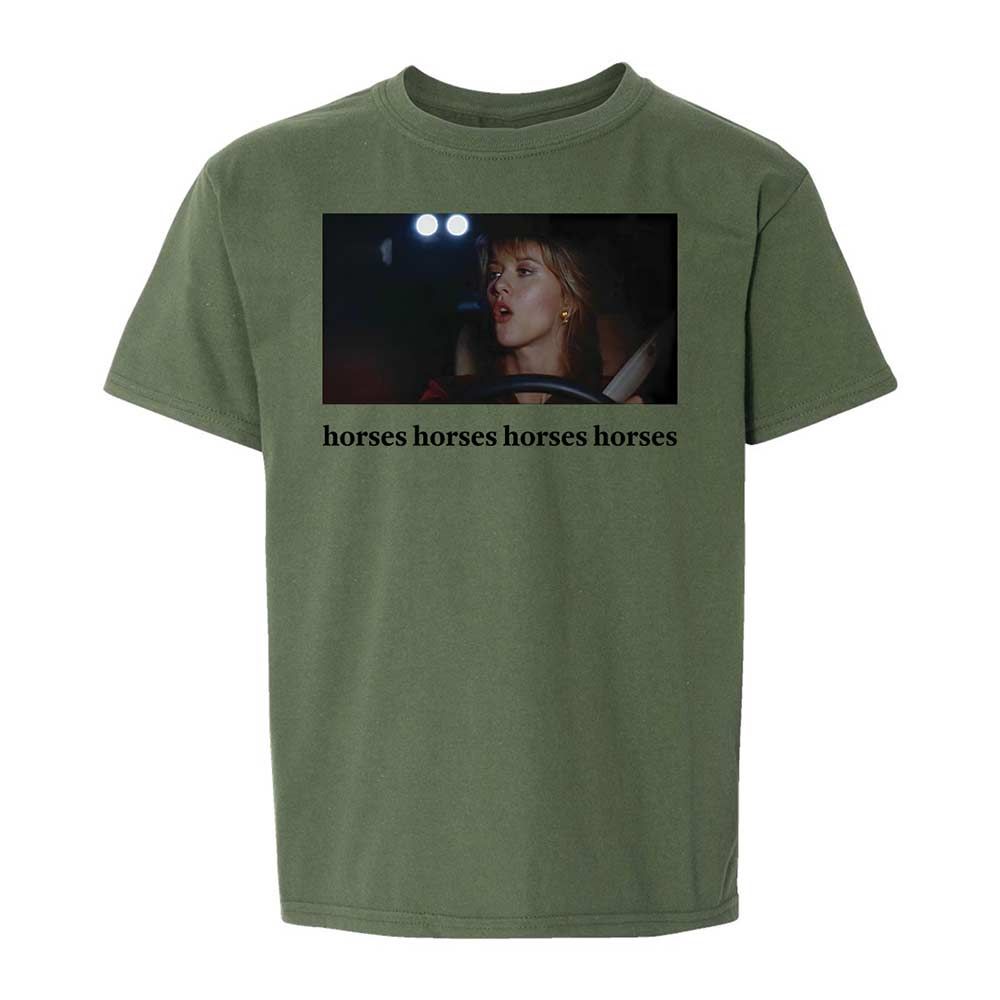 Horses horses horses horses - Military Green - 20