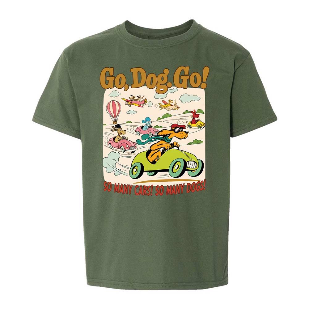 Kids T-Shirt - KZHDA6M7 - Military Green - 20