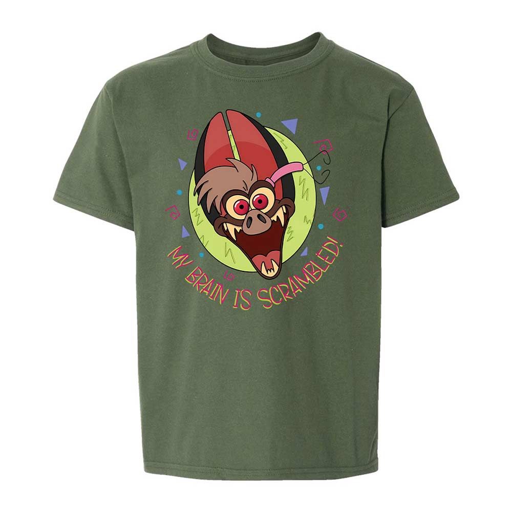 Kids T-Shirt - CSQ9ZU36 - Military Green - 20