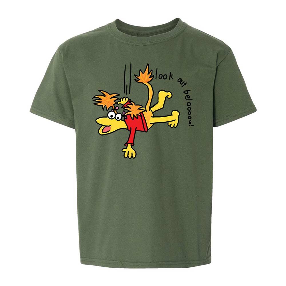 Kids T-Shirt - PPAC8VSL - Military Green - 20