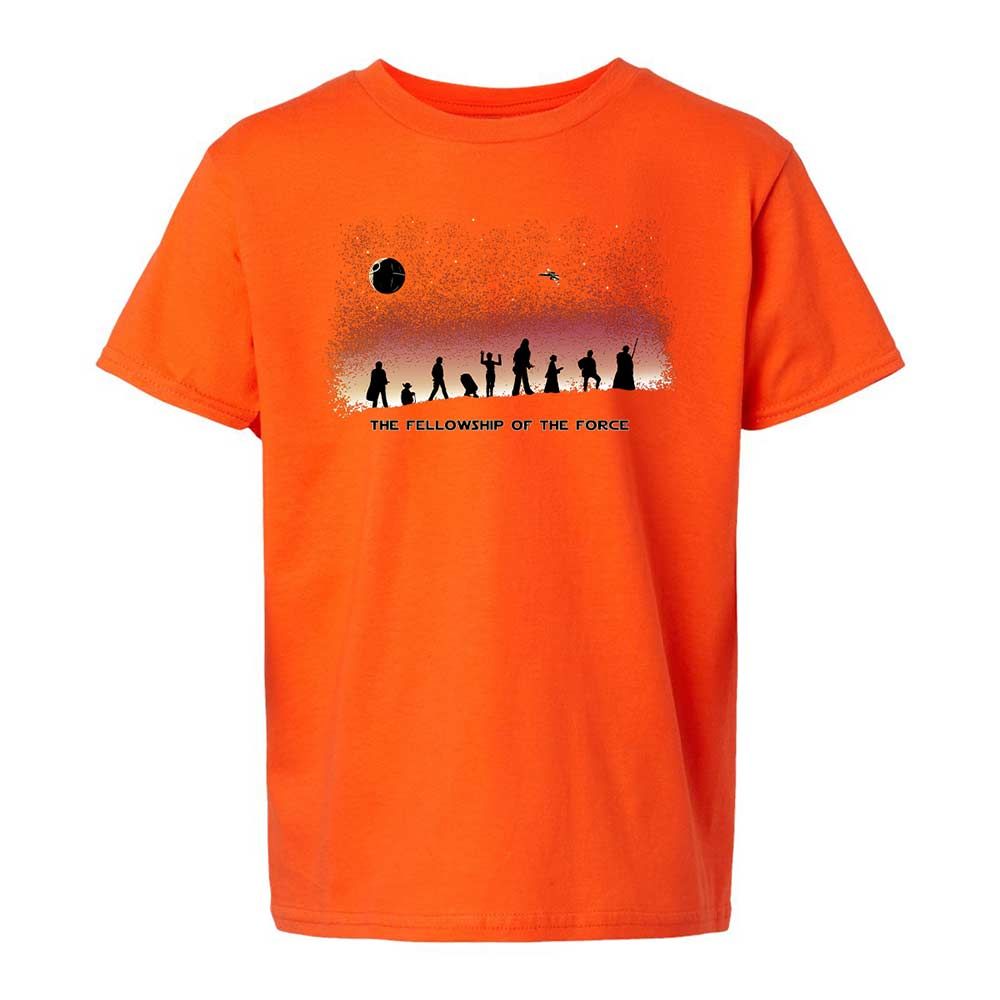 Kids T-Shirt - N3Y2G1F6 - Orange - 20