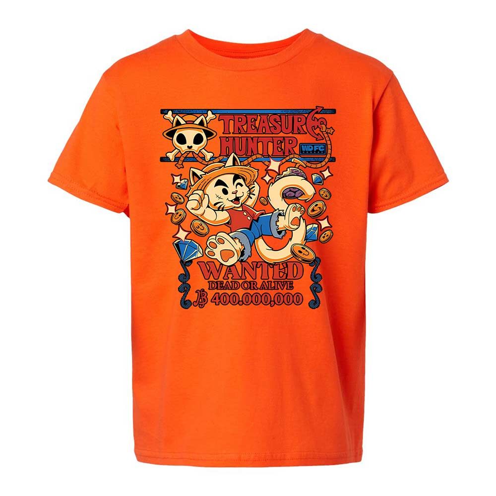 Kids T-Shirt - C8E7F1JP - Orange - 20