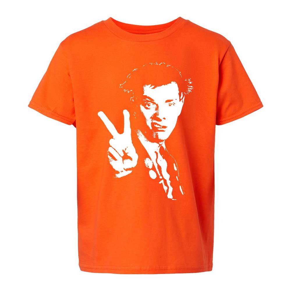 Kids T-Shirt - Black - Orange - 20