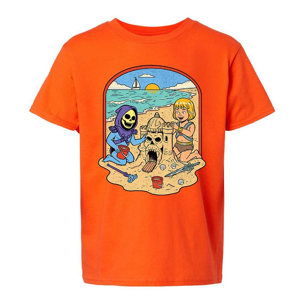 Kids T-Shirt - B6CM4TSN - Orange - 20