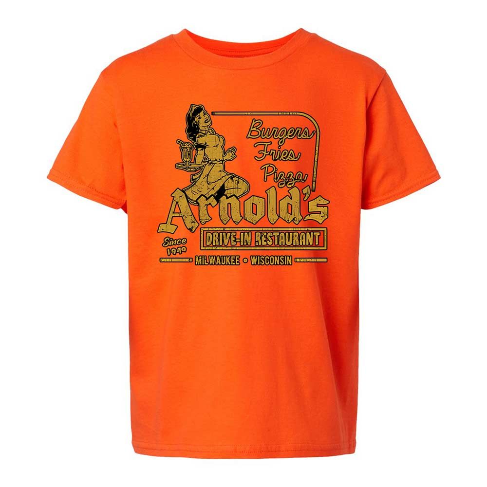 Kids T-Shirt - K8L4P72X - Orange - 20