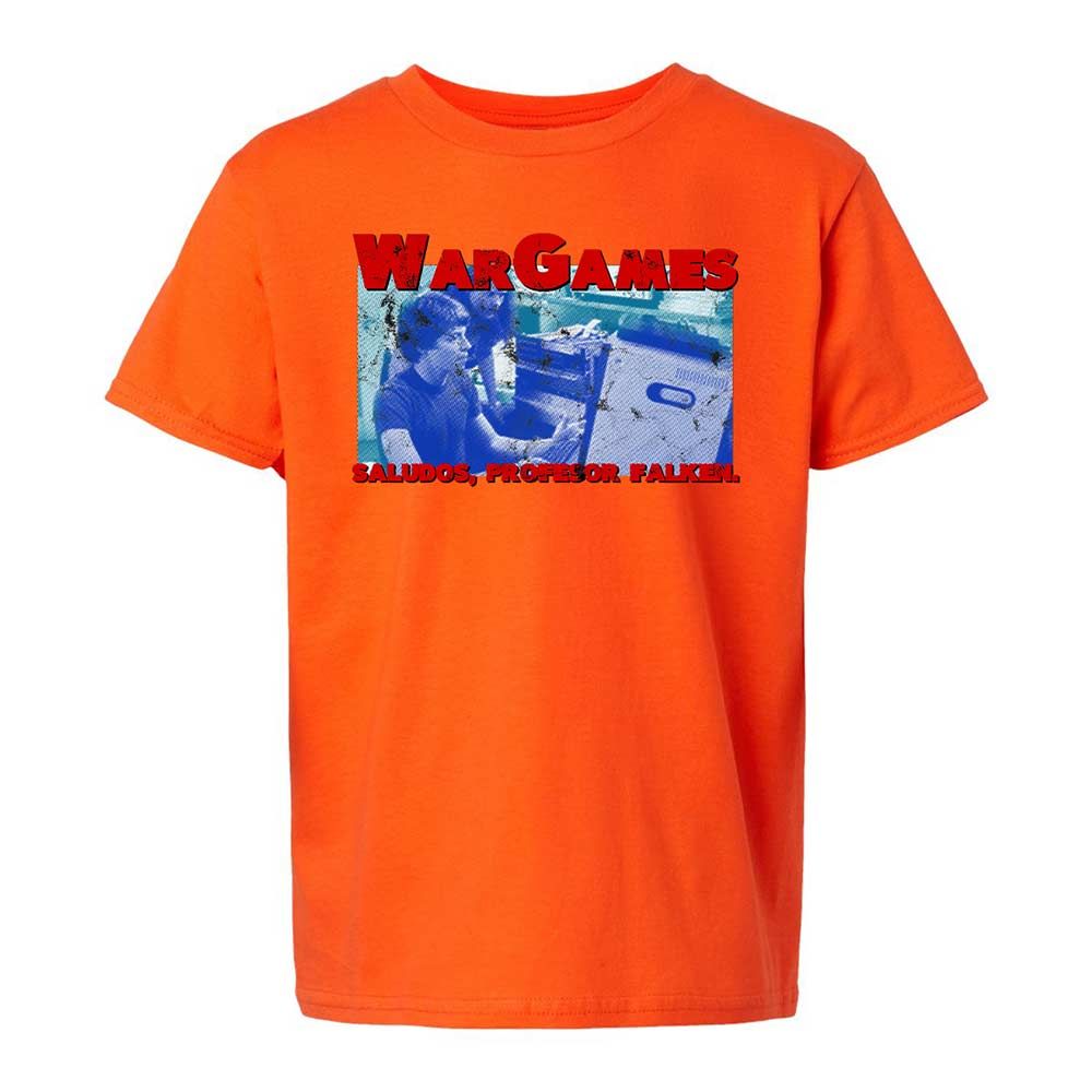 Greetings, Professor Falken - Orange - 20