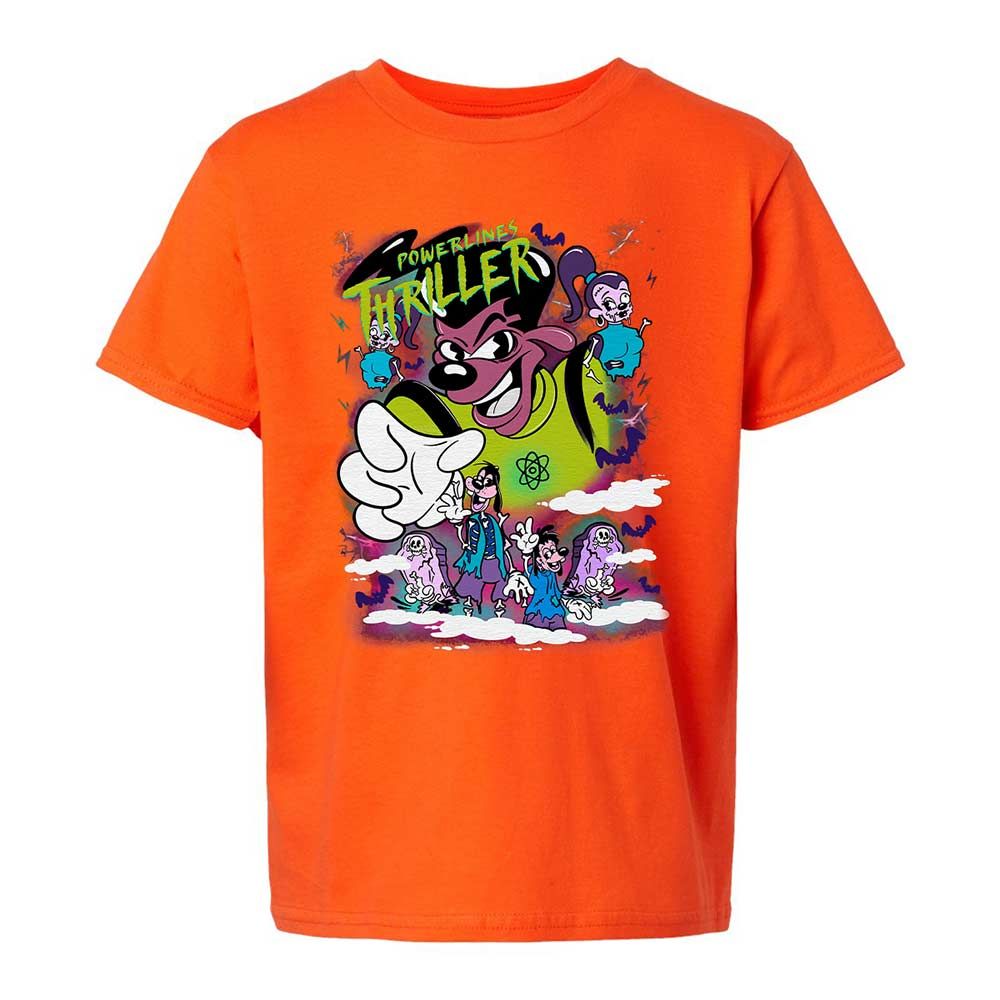Vintage Pop Cartoon Horror Mashup - Orange - 20