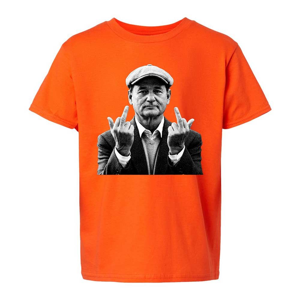 Bill Murray Middle Finger - Orange - 20