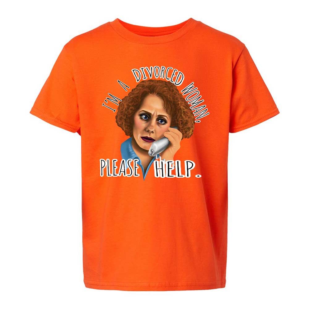 Kids T-Shirt - TYMSR3D3 - Orange - 20