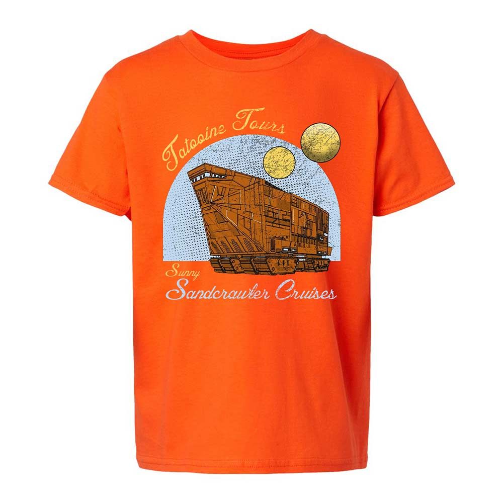 Kids T-Shirt - X9UVFXZB - Orange - 20