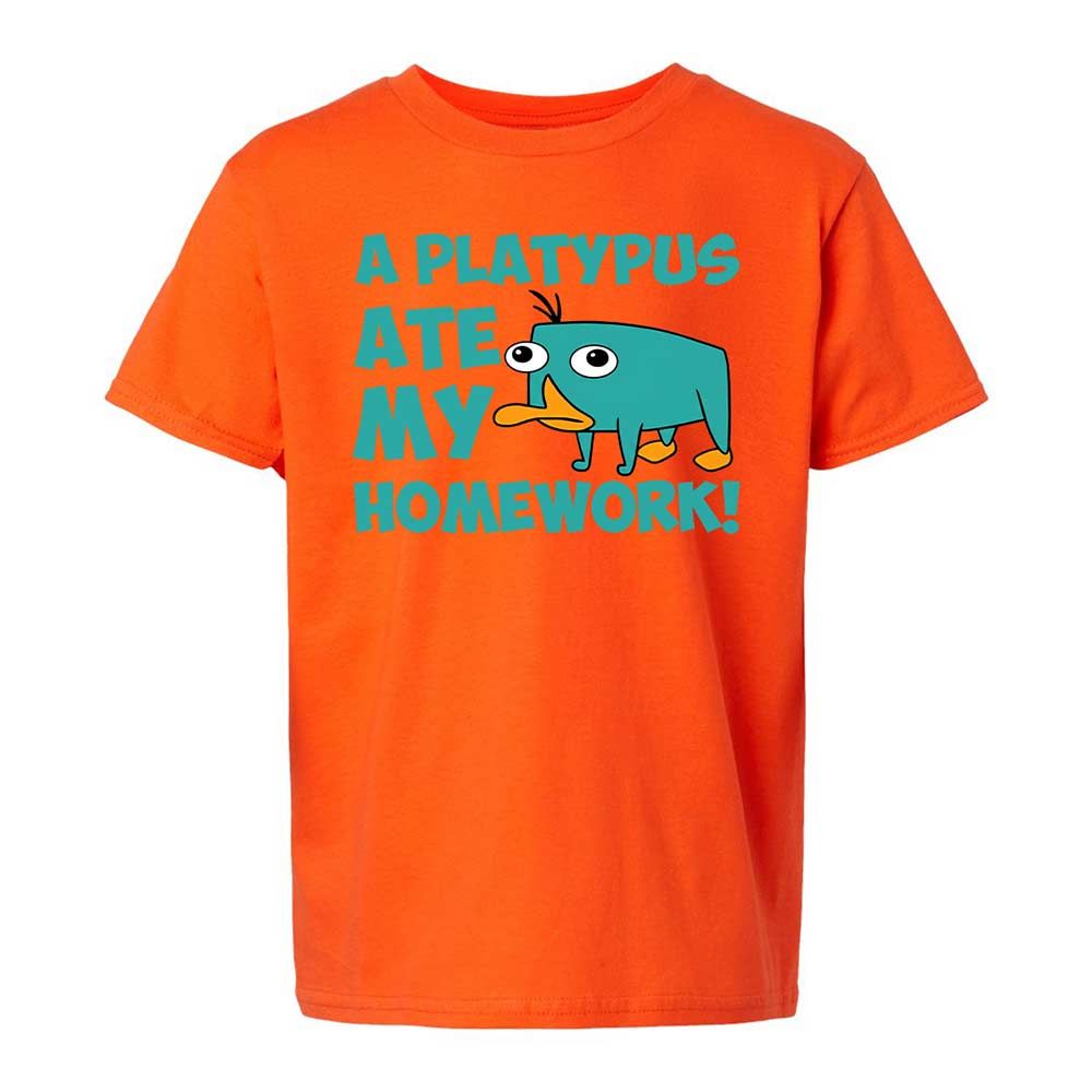 Kids T-Shirt - DA3TH5ZN - Orange - 20