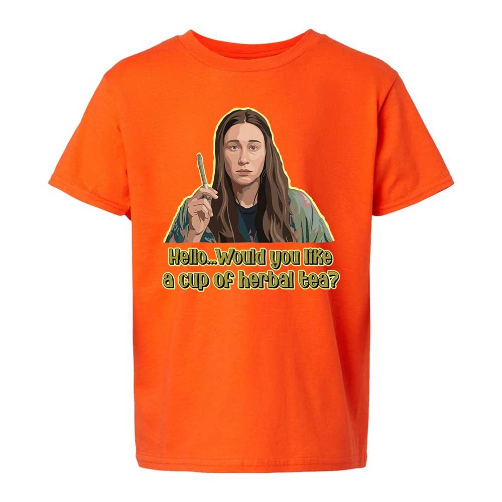 Kids T-Shirt - WQDYBVNC - Orange - 20