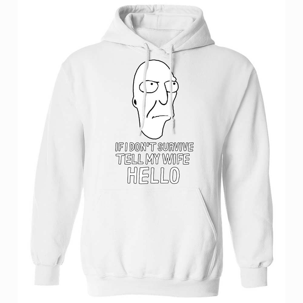 Classic Unisex Hoodie - W5TW3BPL - White - 20