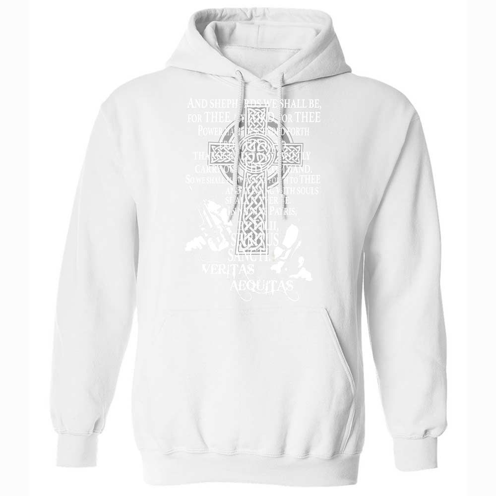 Classic Unisex Hoodie - 8GSEAMFZ - White - 20