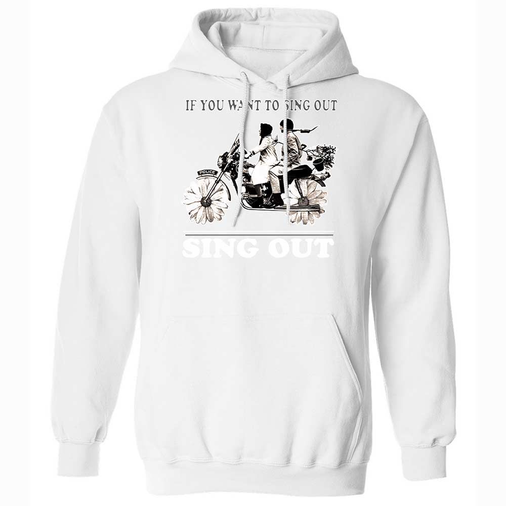 If you want to sing out, sing out - White - 20