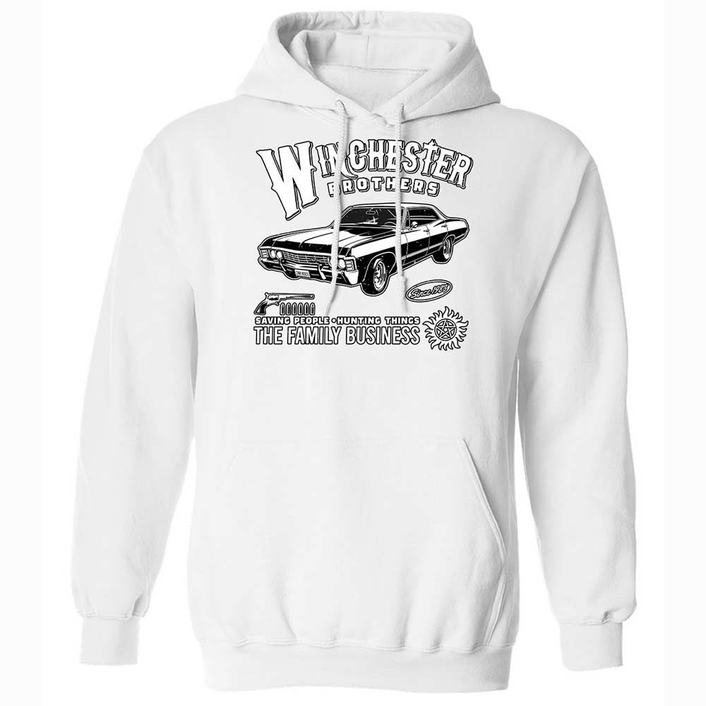 Classic Unisex Hoodie - M2E5AE81 - White - 20