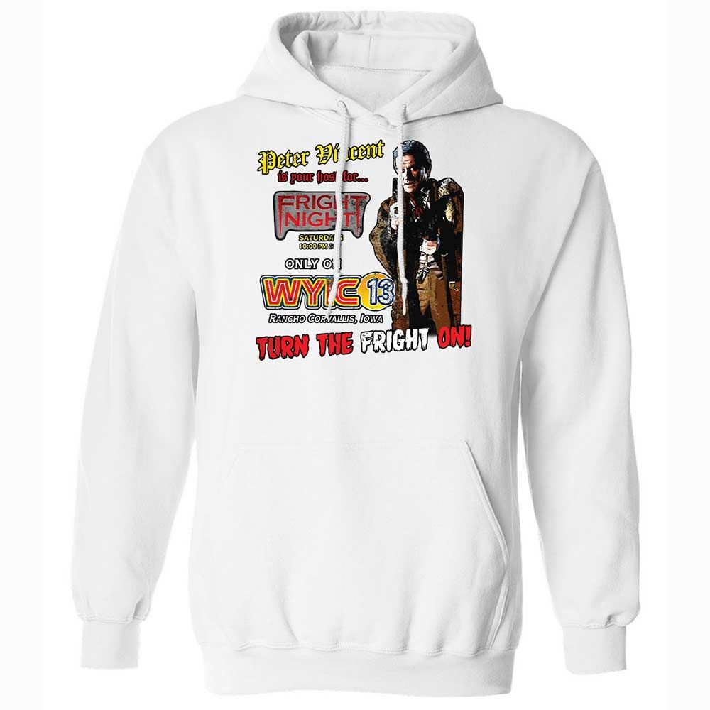 Peter Vincent Fright horror night cult - White - 20