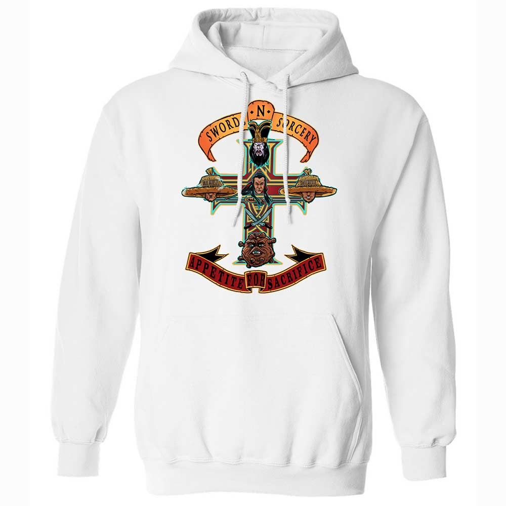 Classic Unisex Hoodie - QNQSDVCP - White - 20