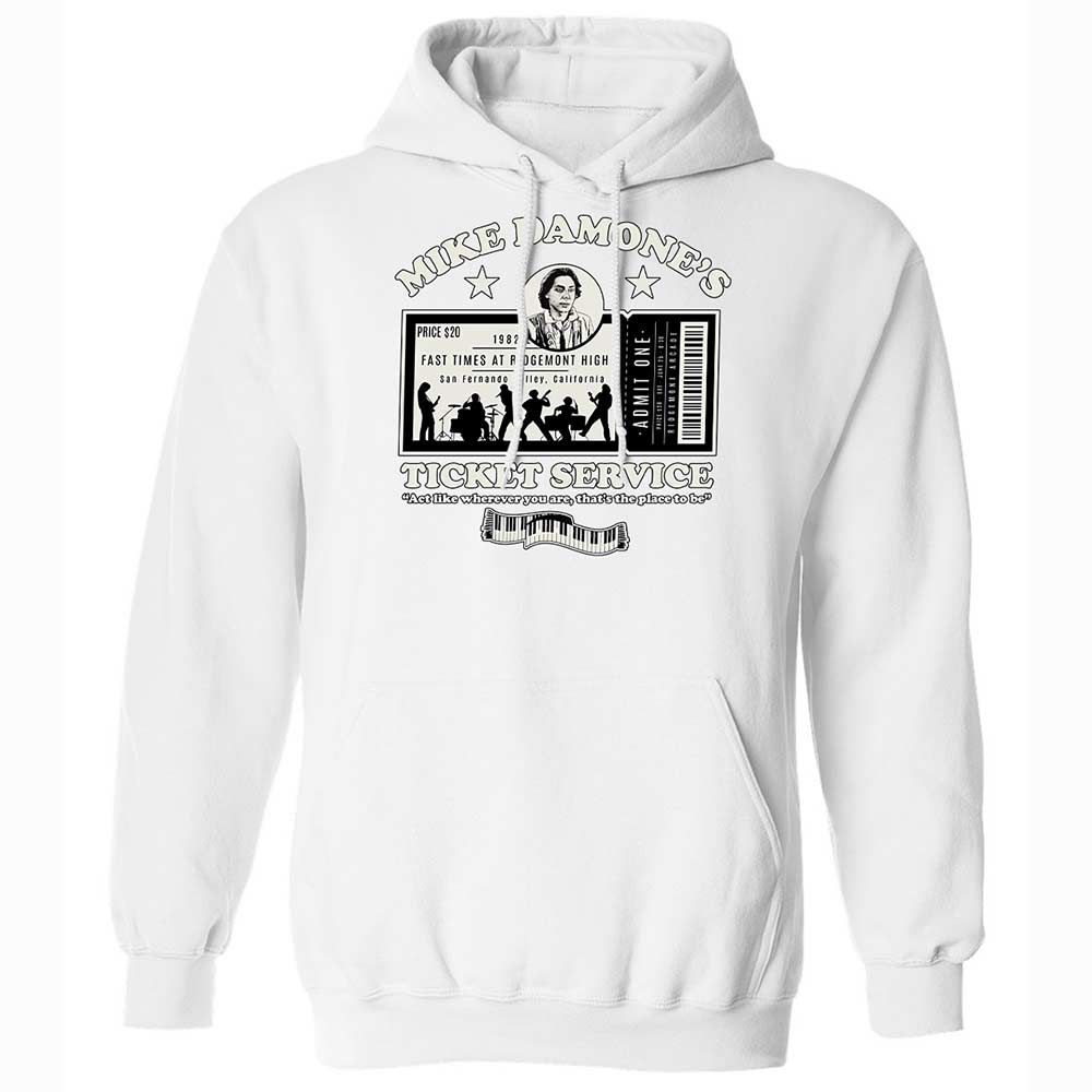 Damone's Ticket Service - White - 20
