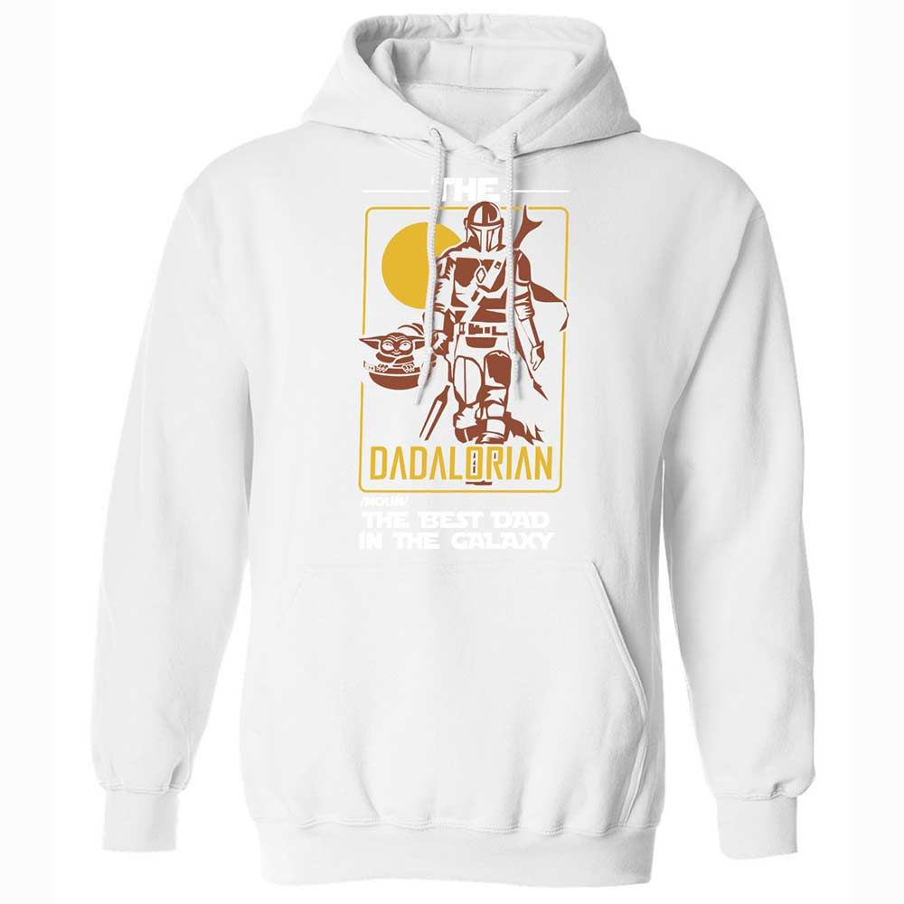 The Dadalorian The Best Dad In The Galaxy - White - 20