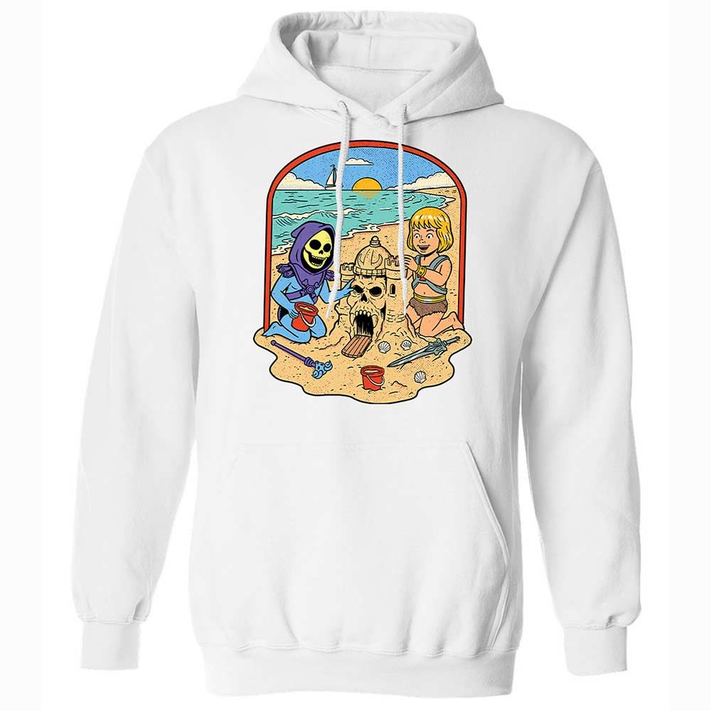 Classic Unisex Hoodie - C6LFYZ8D - White - 20