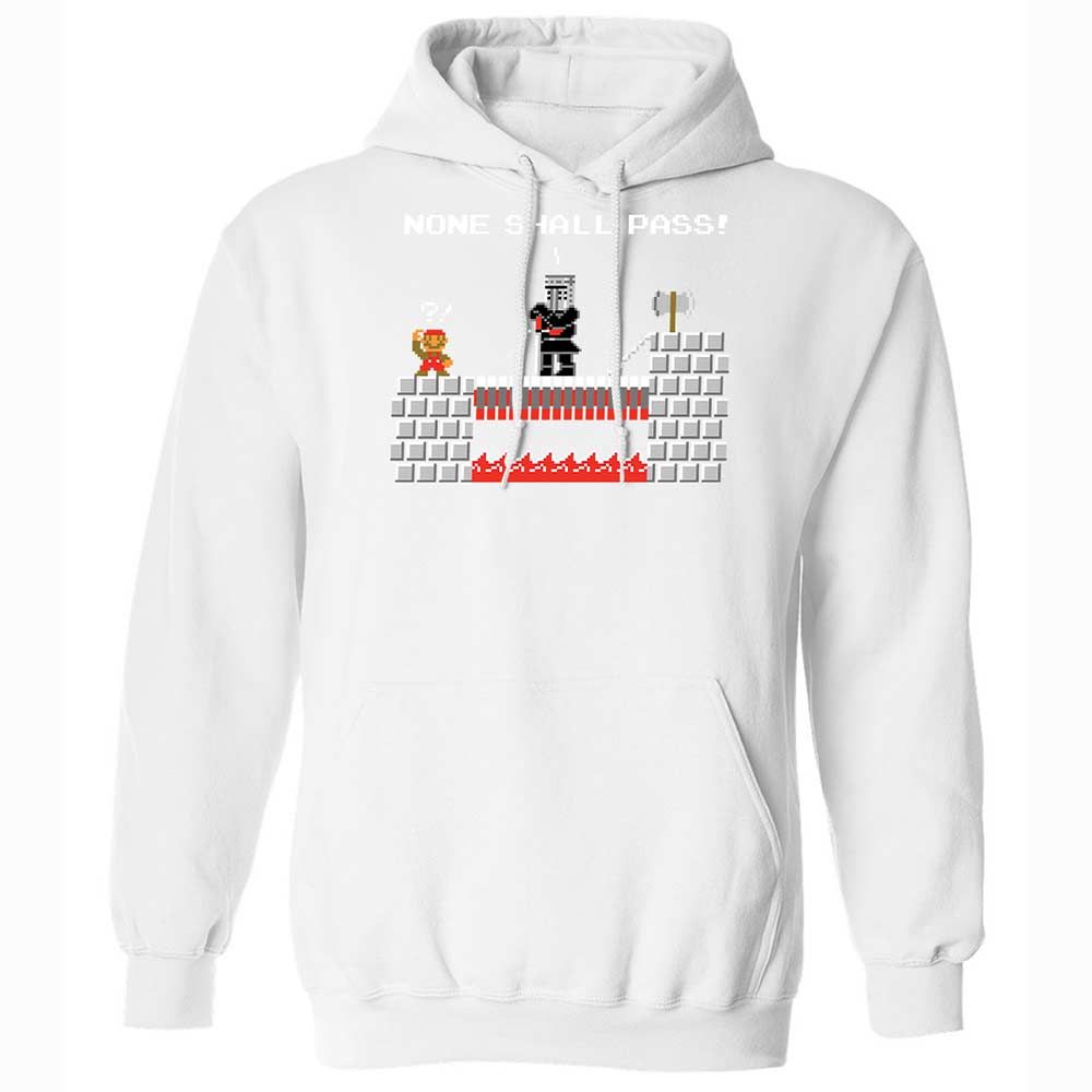 No Plumbers Shall Pass - White - 20