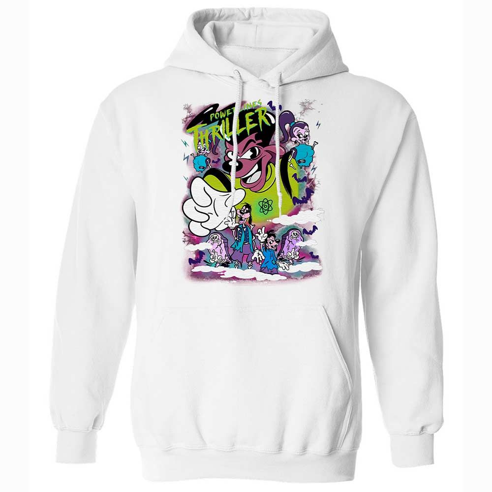 Vintage Pop Cartoon Horror Mashup - White - 20