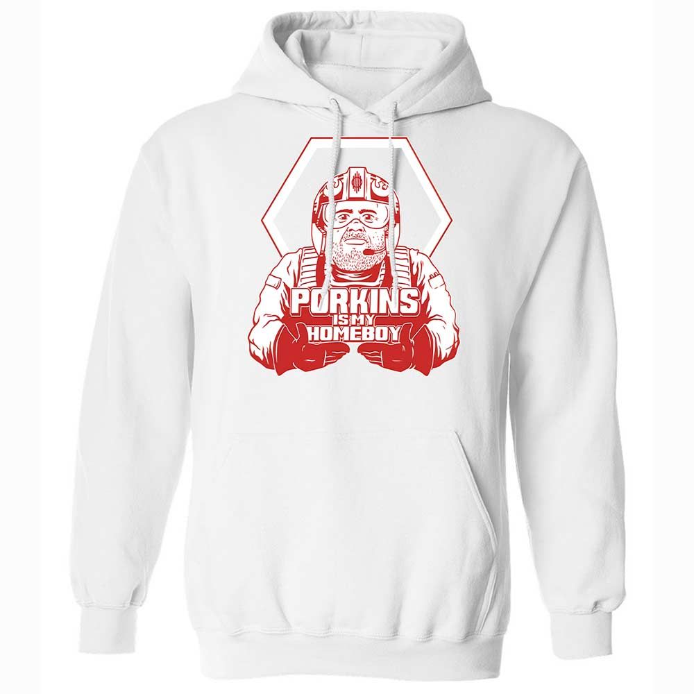 Porkins Is My Homeboy - White - 20