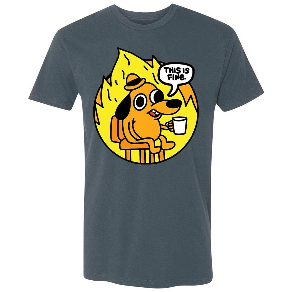 This is Fine - Indigo - 21