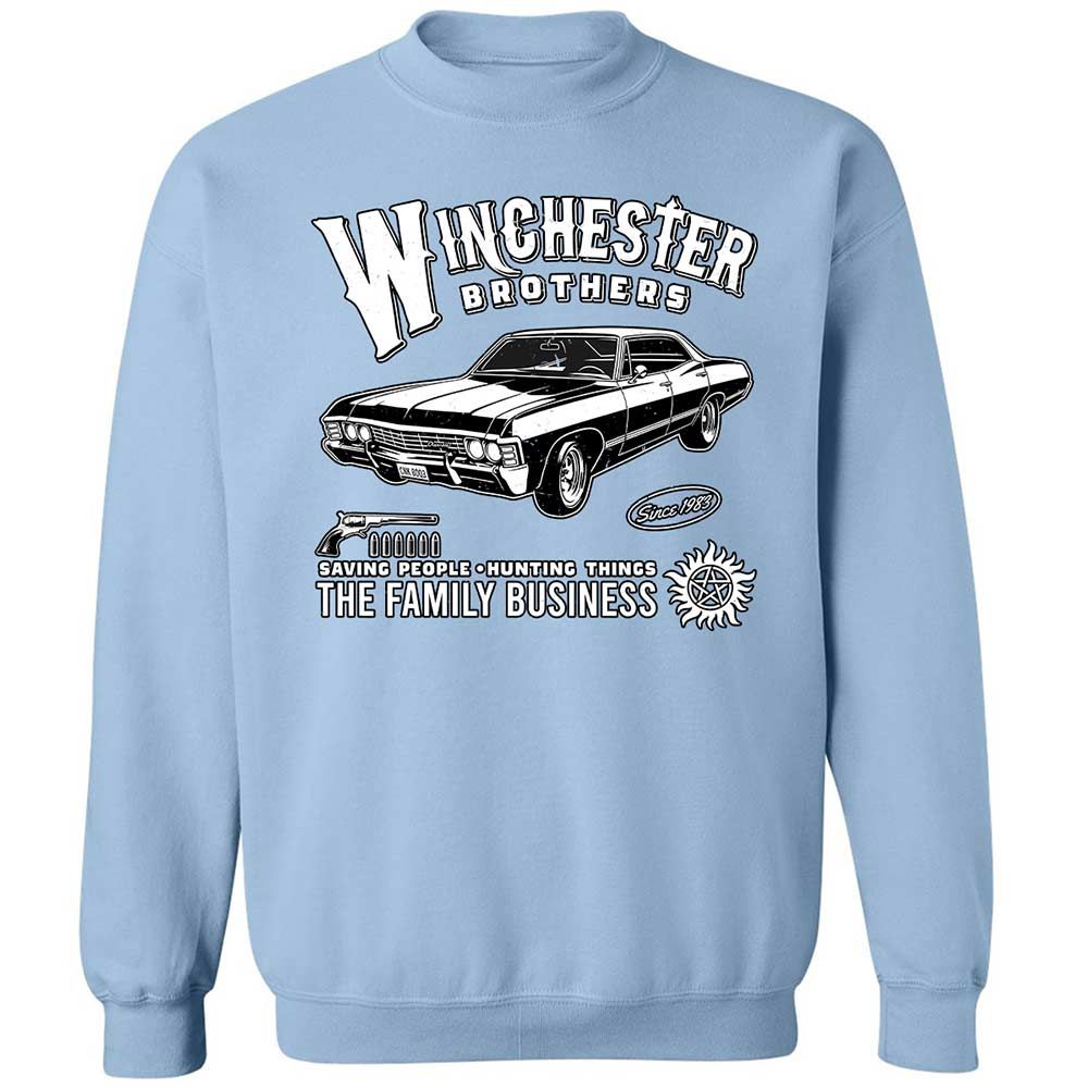 Classic Unisex Sweatshirt - ZZQQTLAB - Light Blue - 21