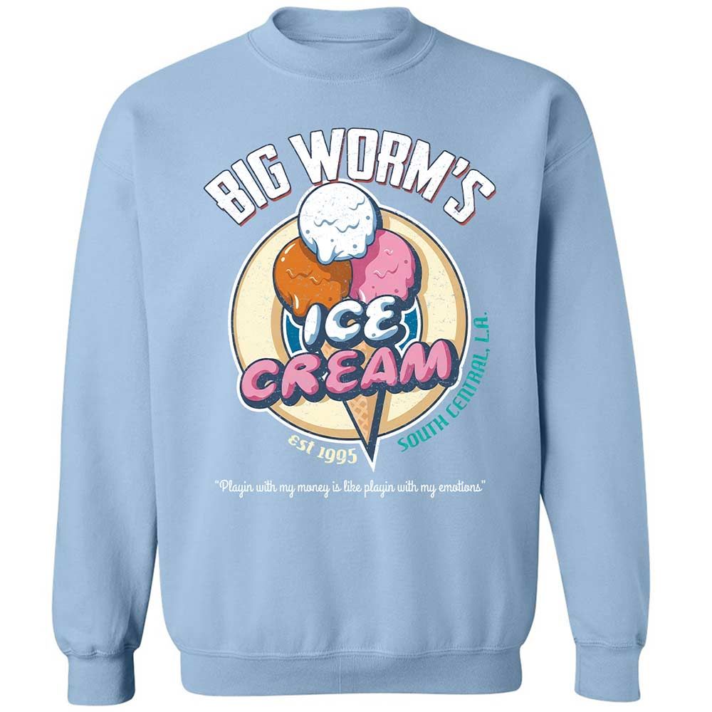 Big Worm's Ice Cream - Light Blue - 21