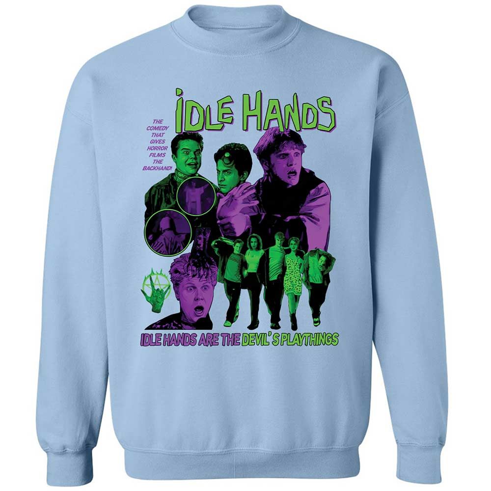 Idle hands are the Devil's playthings - Light Blue - 21