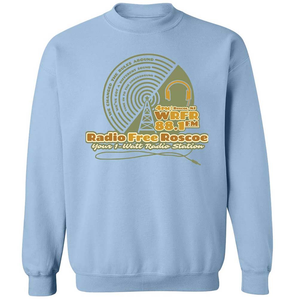 Radio Free Roscoe - Light Blue - 21