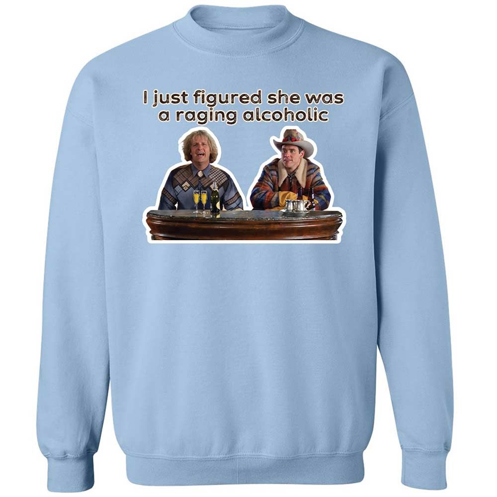 Classic Unisex Sweatshirt - 8E714JB8 - Light Blue - 21