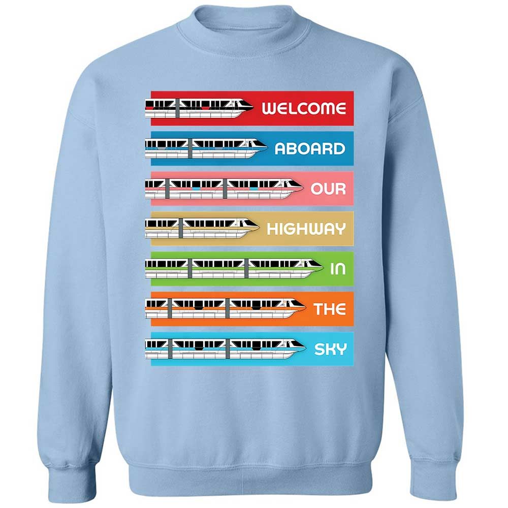 Classic Unisex Sweatshirt - Black - Light Blue - 21