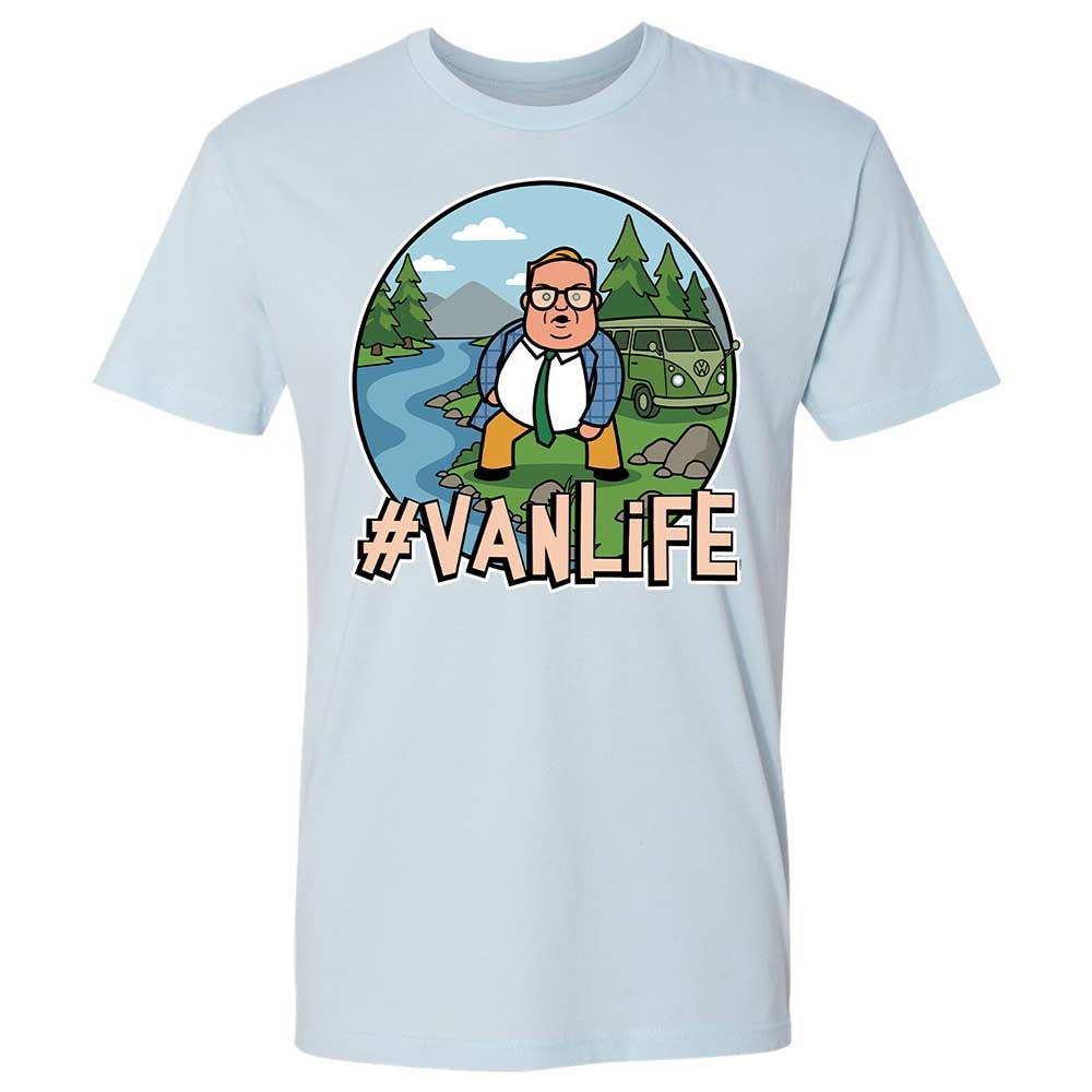 Vanlife living in a van down by the river - Light Blue - 21