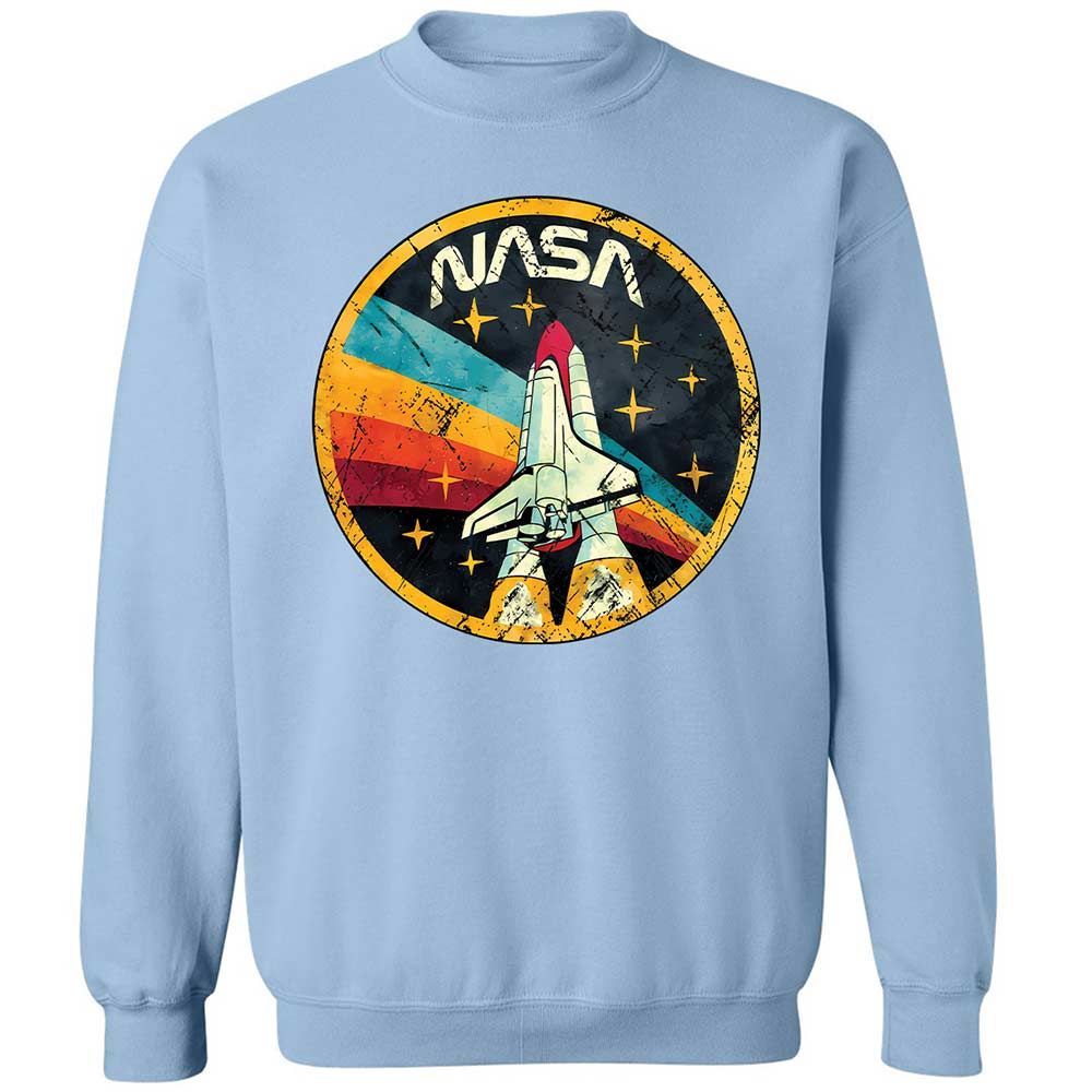 USA Space Agency Vintage Colors - Light Blue - 21