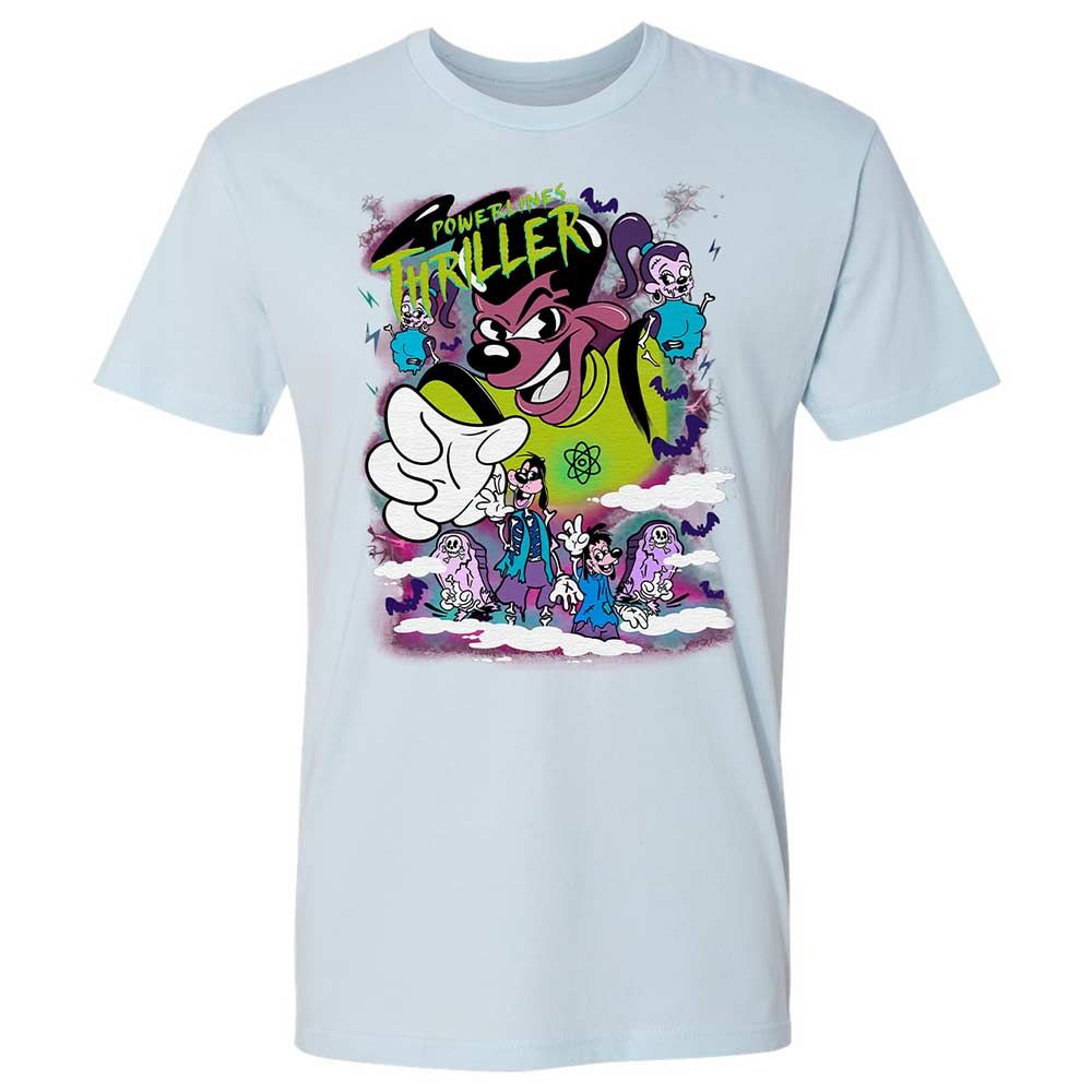 Vintage Pop Cartoon Horror Mashup - Light Blue - 21