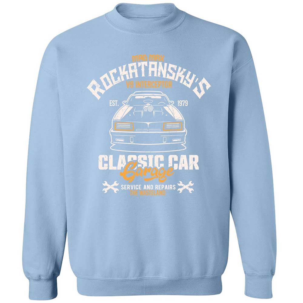 Classic Unisex Sweatshirt - LRQ6Q44V - Light Blue - 21